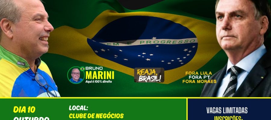 Barra Mansa terá encontro de patriotas para debater economia, justiça e liberdade